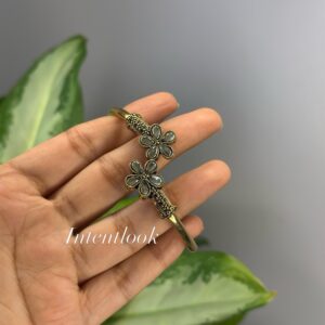 GP Polish Gold tone Bracelet - Dusty Aqua