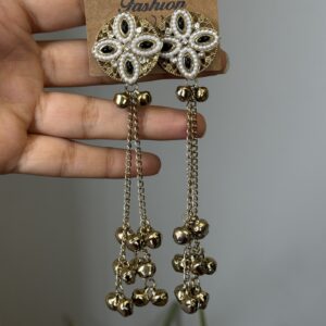 Kashmiri Jhumka - Black